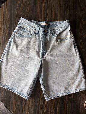 Levi's Light Blue Denim Women's Baggy Dad Jorts